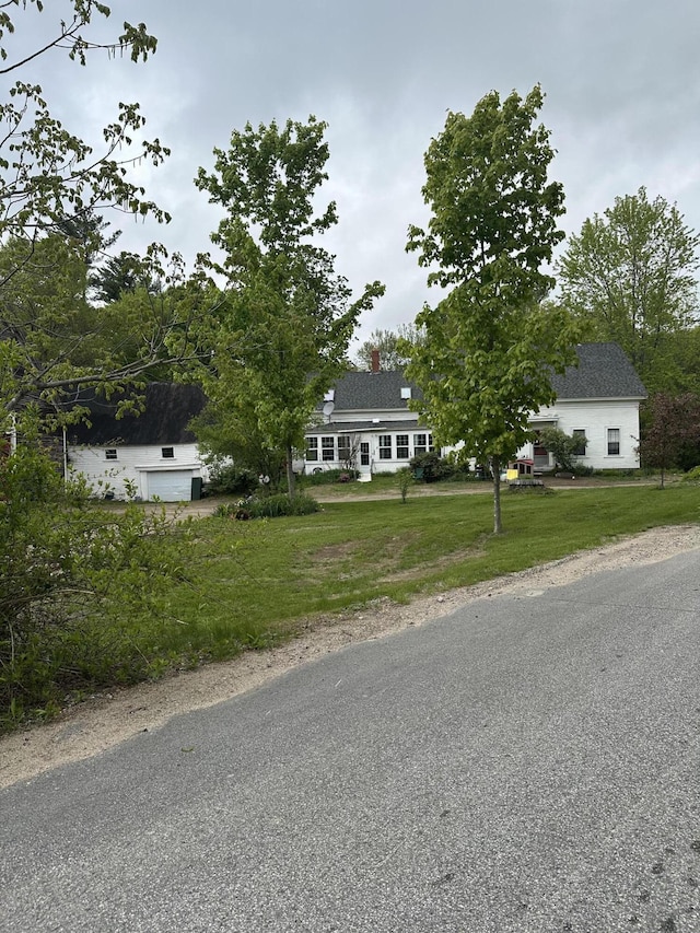 210 Ferguson Rd, Shapleigh, ME 04076 - view of front of property featuring a front lawn