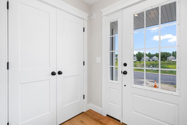 81 Creeks Edge Dr Unit 0, Saco, ME 04072 - doorway to outside featuring healthy amount of natural light and light wood-type flooring