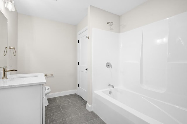 81 Creeks Edge Dr Unit 0, Saco, ME 04072 - bathroom with vanity, shower / bathtub combination, and tile patterned flooring
