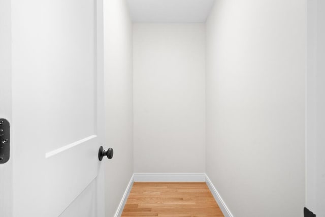 81 Creeks Edge Dr Unit 0, Saco, ME 04072 - laundry room with light wood-style flooring and baseboards