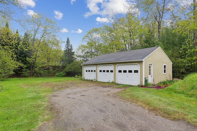 47 Woods Circle Rd, Yarmouth, ME 04096 - view of detached garage