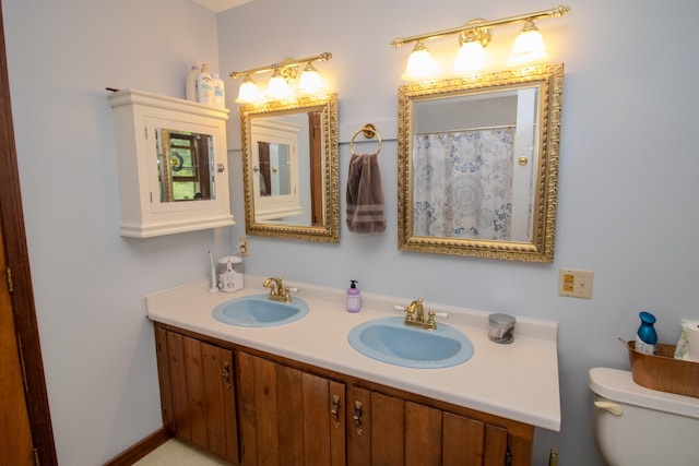 189 Stetson Rd E, Levant, ME 04456 - full bath featuring double vanity and toilet