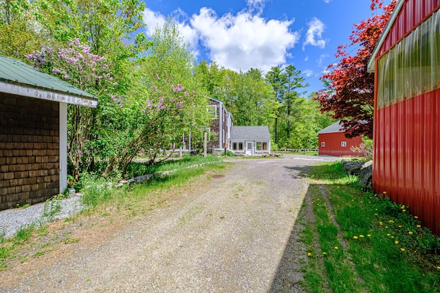 24 Cassella Dr, Jefferson, ME 04348 - view of dirt / gravel road