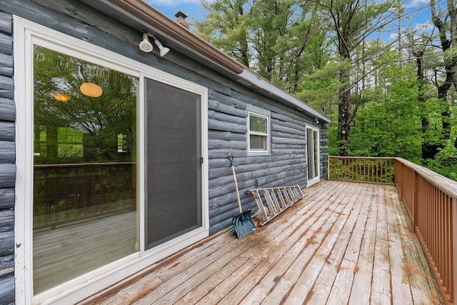 37 Boulder Dr, Auburn, ME 04210 - view of deck