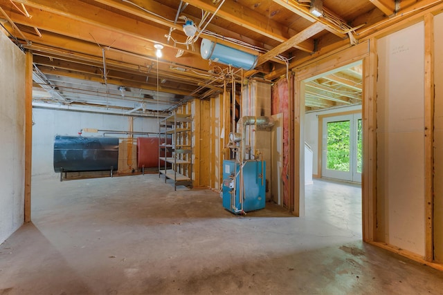 37 Boulder Dr, Auburn, ME 04210 - basement featuring heating fuel and a heating unit