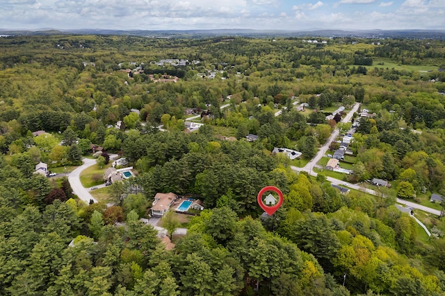 37 Boulder Dr, Auburn, ME 04210 - aerial view of property's location with a forest