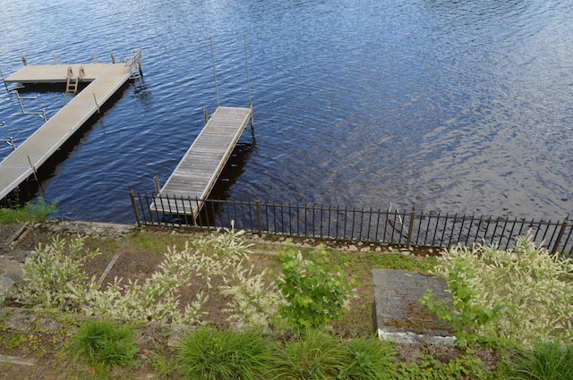 162 30th St, Shapleigh, ME 04076 - dock area featuring a water view