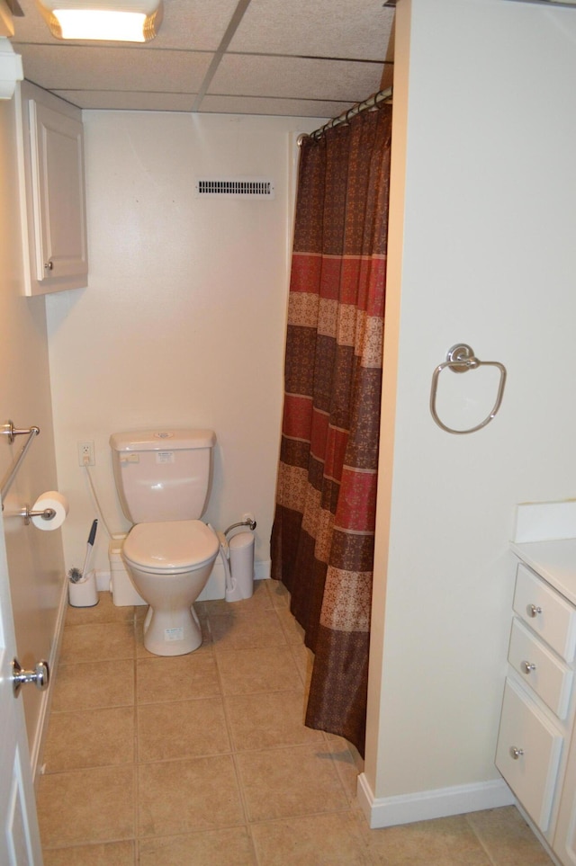 162 30th St, Shapleigh, ME 04076 - bathroom with tile patterned flooring, vanity, and curtained shower