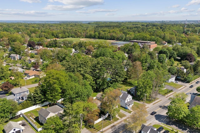 239 Auburn St, Portland, ME 04103 - aerial view of property's location with a forest