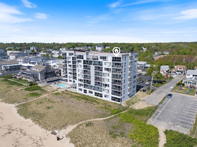 31 E Grand Ave Unit 80, Old Orchard Beach, ME 04064 - drone / aerial view of a pool area