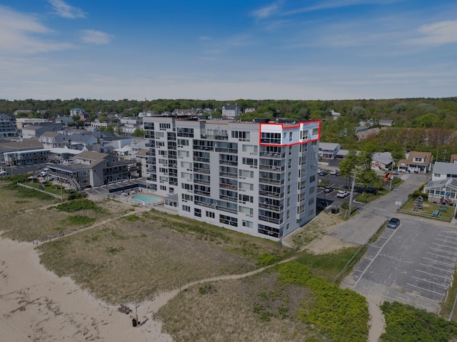 31 E Grand Ave Unit 80, Old Orchard Beach, ME 04064 - bird's eye view of a pool area