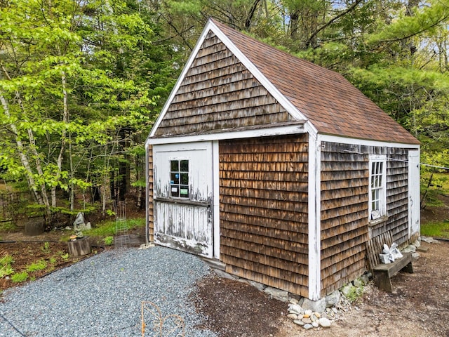 62 Blackswoods Rd, Franklin, ME 04634 - view of shed