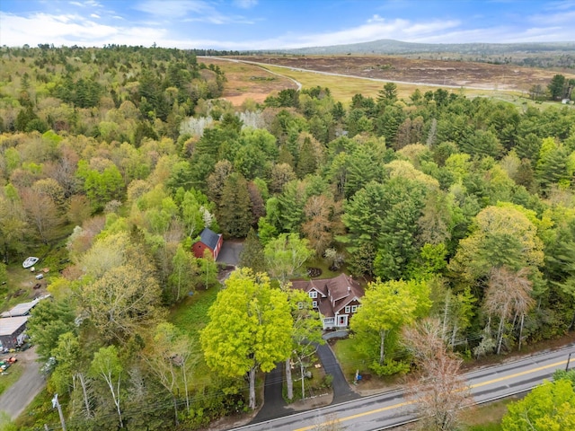62 Blackswoods Rd, Franklin, ME 04634 - drone / aerial view of a heavily wooded area