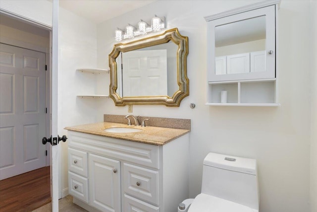 4 Buttonwood Rd, South Berwick, ME 03908 - half bathroom featuring vanity and toilet