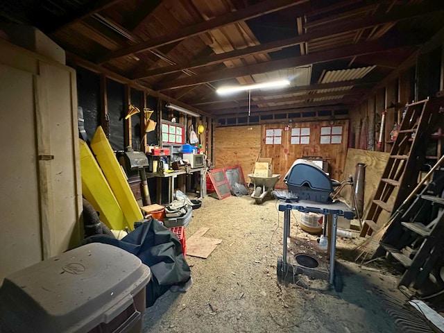 63 Naples Rd, Harrison, ME 04040 - view of garage