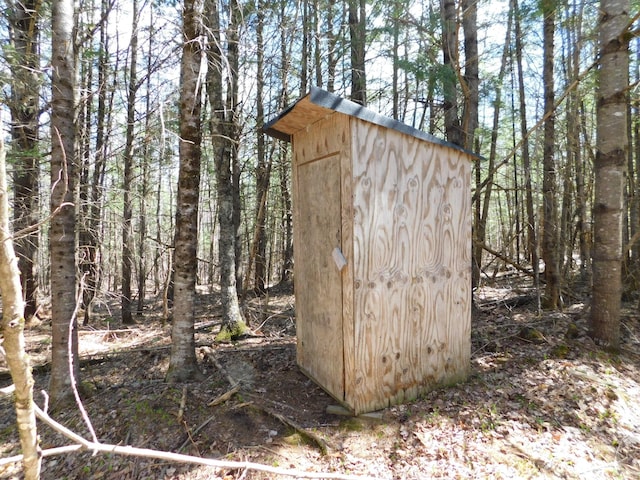157 Bradley Ln, Mercer, ME 04957 - view of shed