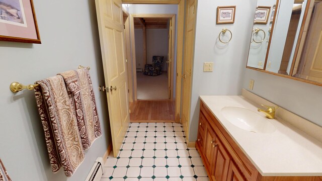 129 Maple Shore Ln, Stetson, ME 04488 - bathroom featuring vanity