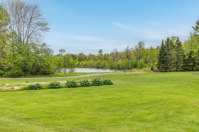 303 Williams Rd, Bradford, ME 04410 - view of home's community with a water view and a lawn