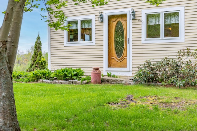 303 Williams Rd, Bradford, ME 04410 - entrance to property with a yard
