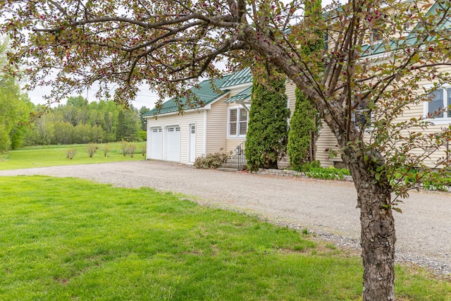 303 Williams Rd, Bradford, ME 04410 - garage with driveway