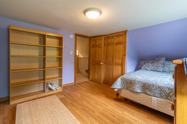 303 Williams Rd, Bradford, ME 04410 - bedroom featuring light wood finished floors