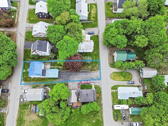 20 Donald St, Waterville, ME 04901 - aerial view of property's location featuring property parcel outlined