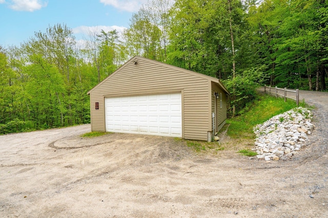 15 Convene Rd, Sebago, ME 04029 - view of detached garage