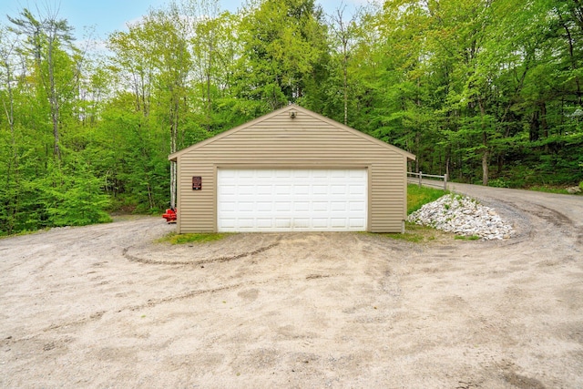 15 Convene Rd, Sebago, ME 04029 - view of detached garage