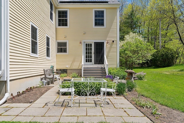 401 Princes Point Rd, Yarmouth, ME 04096 - view of patio with entry steps