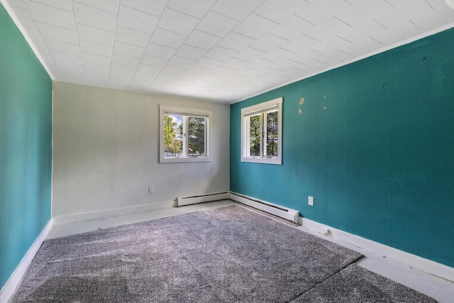 95 Riverview Dr, Gardiner, ME 04345 - carpeted empty room with baseboards