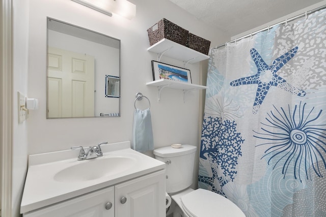 1801 Post Rd Unit 144, Wells, ME 04090 - bathroom with toilet, vanity, and a shower with curtain