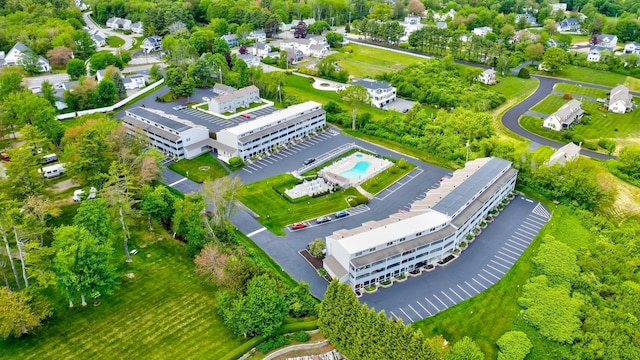 1801 Post Rd Unit 144, Wells, ME 04090 - aerial view of a pool area