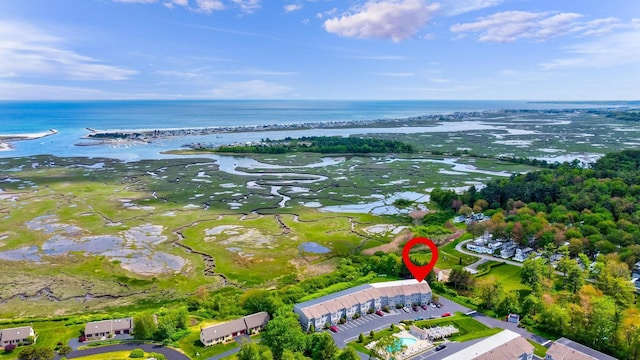 1801 Post Rd Unit 144, Wells, ME 04090 - aerial overview of property's location featuring a large body of water