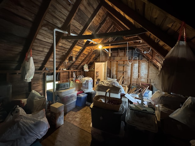 41 S Main St, Guilford, ME 04443 - view of attic