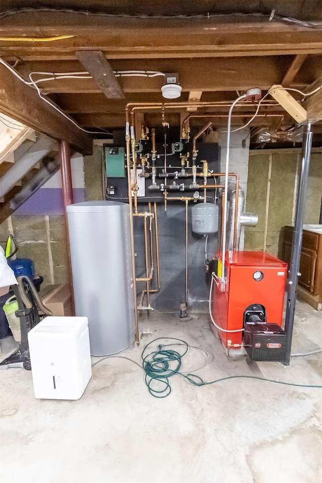22 Penn Ave, Portland, ME 04103 - utility room with a heating unit
