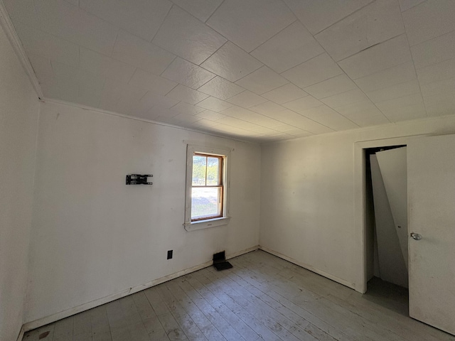 66 Pleasant St, Passadumkeag, ME 04461 - empty room with light wood-type flooring