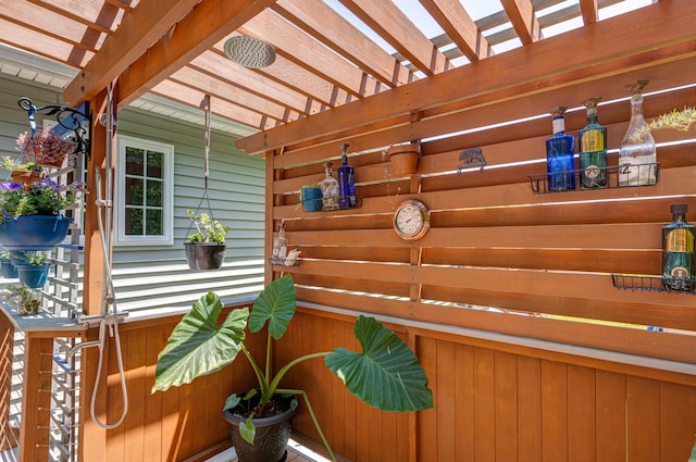 13 Daggett St, Portland, ME 04103 - exterior space with wooden walls
