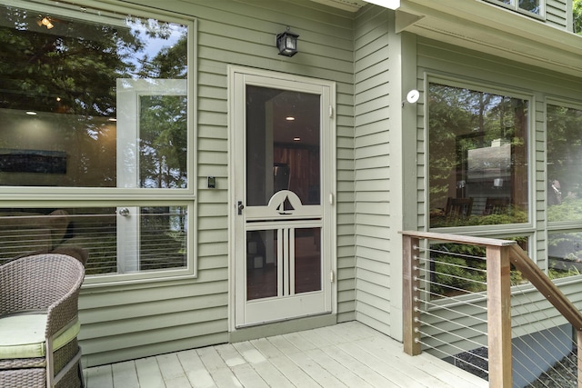 23 Stovers Point Rd, Harpswell, ME 04079 - view of deck