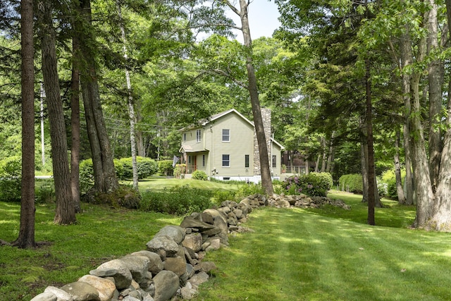 23 Stovers Point Rd, Harpswell, ME 04079 - view of green lawn