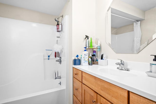 6 Winter St, Augusta, ME 04330 - bathroom featuring vanity and shower / bath combo