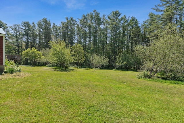 592 Old Stage Rd, Arrowsic, ME 04530 - view of grassy yard