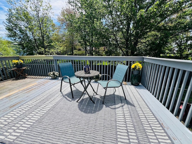 94 Thompson St, South Portland, ME 04106 - view of wooden terrace