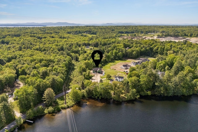 32 Middle Jam Rd, Gorham, ME 04038 - aerial view of a forest and a nearby body of water