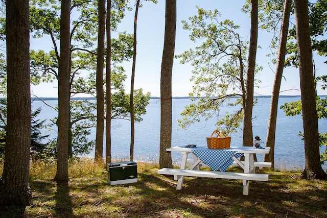 286 Atlantic Hwy, Northport, ME 04849 - dock area featuring a water view