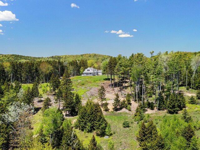 286 Atlantic Hwy, Northport, ME 04849 - aerial view of property and surrounding area with a forest