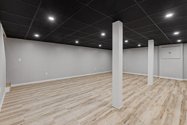 7 Philip Ave, Augusta, ME 04330 - finished below grade area with wood finished floors and baseboards