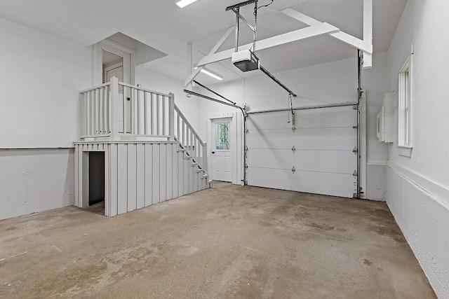 7 Philip Ave, Augusta, ME 04330 - garage featuring a garage door opener
