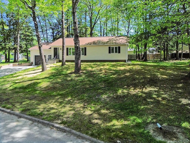 7 Philip Ave, Augusta, ME 04330 - single story home featuring an attached garage and concrete driveway