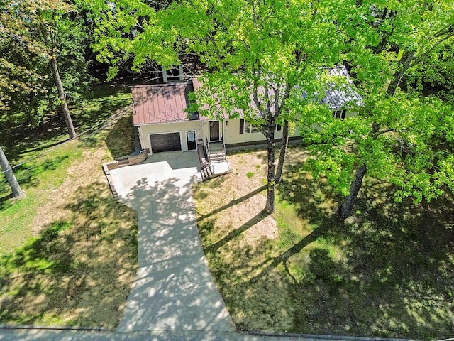 7 Philip Ave, Augusta, ME 04330 - aerial view of property and surrounding area