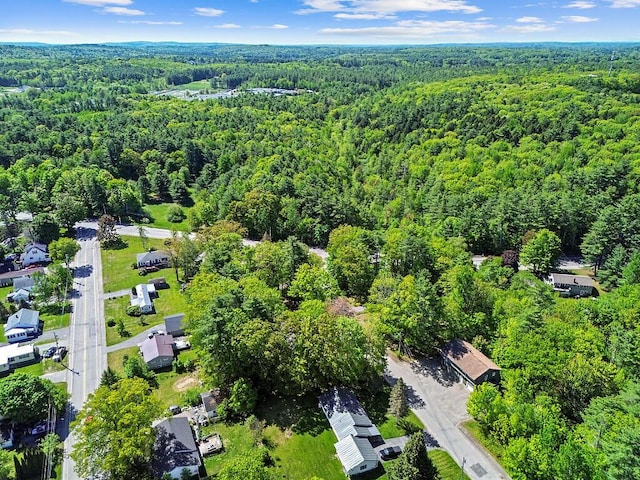 7 Philip Ave, Augusta, ME 04330 - aerial view of a heavily wooded area